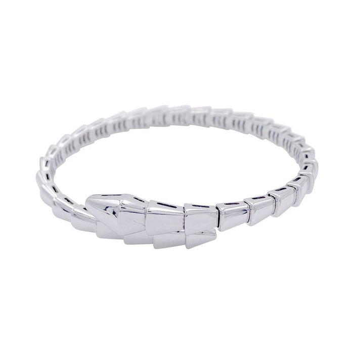 Bracelet Bracelet Bulgari or blanc, Serpenti Viper. 58 Facettes 32458