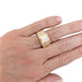 Ring 52 Poiray, "Bague Bracelet", yellow gold, diamond. 58 Facettes 31417