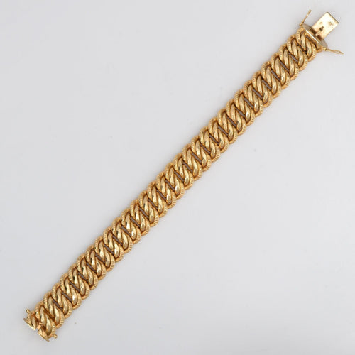 Bracelet Bracelet gourmette or jaune 58 Facettes 23-011