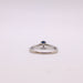 52 MAUBOUSSIN ring - diamond, sapphire ring 58 Facettes