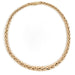 Necklace Palm chain necklace Yellow gold 58 Facettes 1654240CN