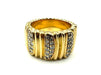 Bague CARTIER. Collection Casque d’or, bague vintage or jaune et diamants 58 Facettes