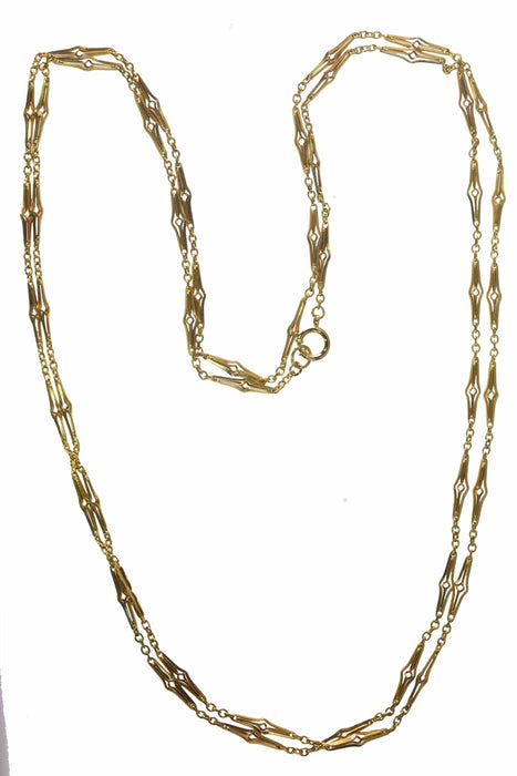 Collier Sautoir chaîne en or 58 Facettes 22286-0292