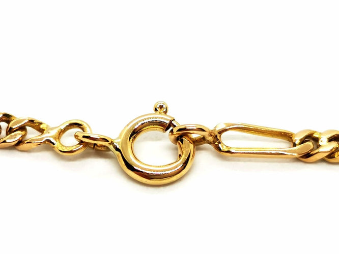 Collier Collier Maille alternée Or jaune 58 Facettes 1179550CD