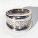 Ring White gold ring from Chopard, Strada model 58 Facettes 0