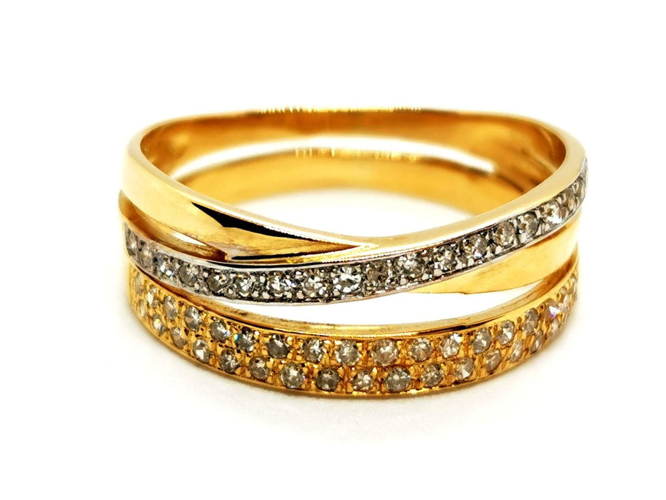 Bague 60 Bague Or jaune Diamant 58 Facettes 1292461CN