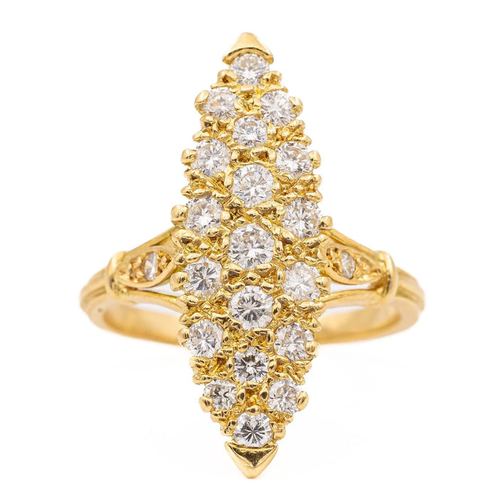 Bague 50 Bague Marguerite Or jaune Diamant 58 Facettes 2335216CN