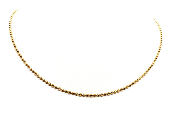 Collier Collier Boules Or jaune 58 Facettes 1292177CN