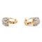 Boucles d'oreilles Boucles d'oreilles Dormeuses Or jaune Diamant 58 Facettes 2140173CN
