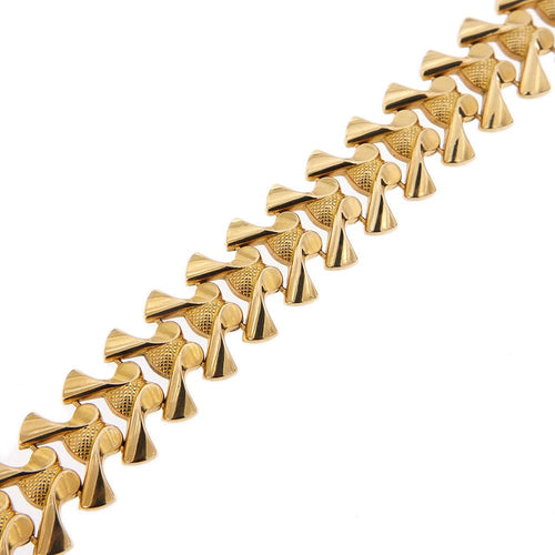 Bracelet Bracelet vintage Or jaune 58 Facettes 29041