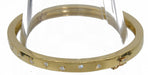 Bracelet Bracelet ruban en or jaune et diamants 58 Facettes 0