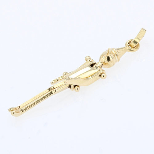 Pendentif Pendentif pantin or jaune 58 Facettes CVP28