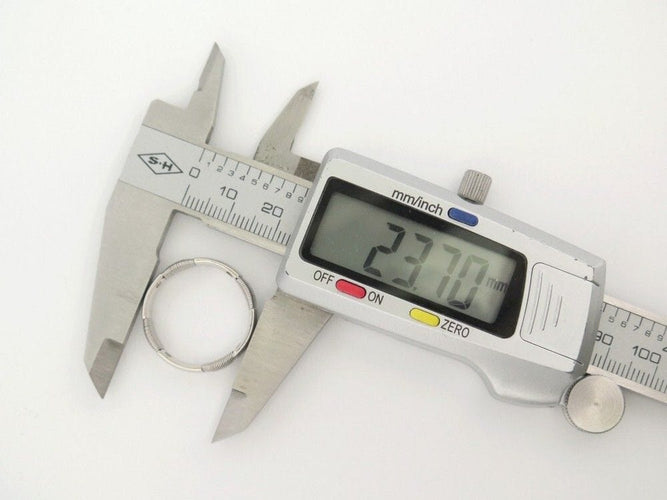 Bague 61 HERMES - Bague Or blanc 58 Facettes 242678