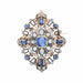 Pendant Ancient jewelry sapphire diamonds with transformation 58 Facettes 22-062
