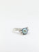 Bague Bague vintage or blanc et perle de tahiti 58 Facettes 704