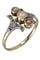 Bague BAGUE ART-NOUVEAU PERLES DIAMANTS 58 Facettes 074541