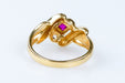 Ring 53 Solid gold ring 58 Facettes 111-215263-43