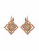 Boucles d'oreilles Dormeuses d'époque Napoléon III Perles et Diamants 58 Facettes