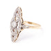 Ring 55.5 Belle Epoque Ring Platinum Yellow Gold Diamonds 58 Facettes D359893JC