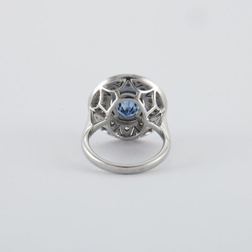 Bague 52 Bague Saphir et Diamants 58 Facettes