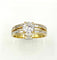 Bague Bague or jaune 18K et diamants 0.91ct 58 Facettes