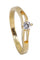 Bague 47 SOLITAIRE DIAMANT 0.10 CARAT 58 Facettes 066601