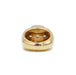 Ring 50 Gold & Diamond Tank Ring 58 Facettes 220197R