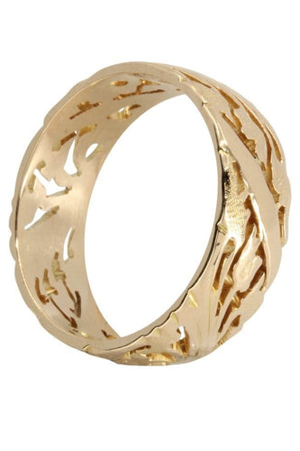 Bague BAGUE FLORALE AJOURÉE 58 Facettes 043621