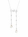 Negligee Pearl and Diamond Necklace 58 Facettes