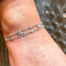 Bracelet Bracelet or blanc diamants 58 Facettes