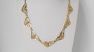 Necklace Antique yellow gold necklace with Butterflies 58 Facettes 31351