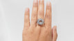 Bague 58 Bague vintage Aigue-marine 58 Facettes 32325