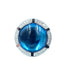 CHAUMET ring in white gold, topaz and diamonds 58 Facettes