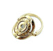 Ring 59 BVLGARI. Astrale Collection, yellow gold ring 58 Facettes