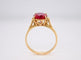 Bague 53 Bague Solitaire Rubellite 58 Facettes