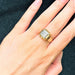 Ring 57 Diamond Signet Ring Yellow Gold 58 Facettes 20400000608