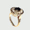 Bague BAGUE EN OR 18 KT PÉRIODE ART DÉCO 1930-35 avec DIAMANTS ET SAPHIR 58 Facettes Q715A (806)