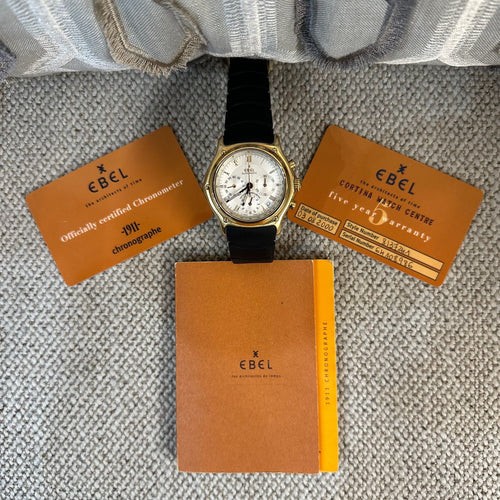 Montre Montre Ebel 1911 Chronographe or jaune 58 Facettes