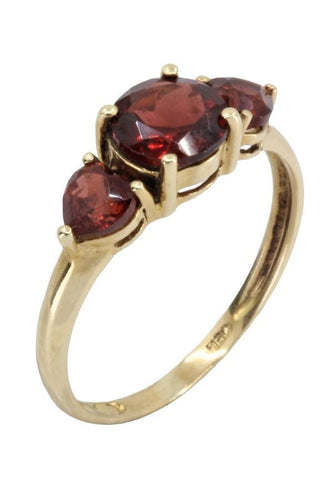 Bague BAGUE JARRETIÉRE GRENATS 58 Facettes 058231