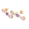Boucles d'oreilles Boucles d'oreilles pendantes diamants améthyste kunzites 58 Facettes
