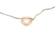 Collier Morganne Bello Collier Coeur Or blanc Quartz 58 Facettes 1626354CN