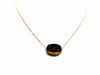 Necklace Necklace Rose gold Smoky quartz 58 Facettes 1265914CD
