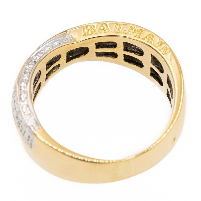 Bague 55 Balmain Bague Or jaune Diamant 58 Facettes 1917907CN