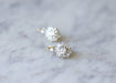 Boucles d'oreilles Boucles d'oreilles marguerite diamants 58 Facettes