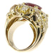 Ring 56 Anthony & Wolfers - diamond, ruby ​​ring 58 Facettes 17286-0273
