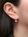 Boucles d'oreilles Boucles d'oreilles dormeuses Or blanc Diamants 58 Facettes J265