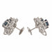 Boucles d'oreilles Boucles d'oreilles Or blanc Saphir 58 Facettes 2432015CN