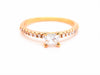 Bague 53 Bague Solitaire Or rose Diamant 58 Facettes 578722RV