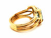Ring 52 Ring Yellow gold Aquamarine 58 Facettes 1649211CN