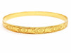 Yellow Gold Bangle Bracelet 58 Facettes 06376CD